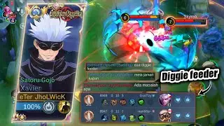 CARA BERMAIN AGRESIF DENGAN POSISI RAPI!! MUSUH LANGSUNG JADI DIGGIE FEEDER!!! #mlbb