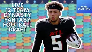 WeAreDrafting LIVE - Dynasty Fantasy Football Draft (Sleeper 12-Team PPR)