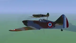 [Playtest] Spitfire Mk.1 (early) and Dewoitine D.520 - Sky on Fire: 1940 (Android)