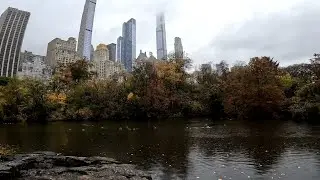 Rainy NYC Walk 2025 | Beautiful Streets & City Lights in the Rain 4K 🌧️  #newyork #travel #nyc 