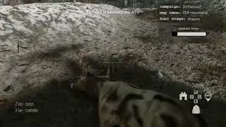 I finaly hunted a PIEBALD buck in Deer Hunting Camp