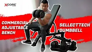 Commercial Adjustable Bench X3039  | XCORE FITNESS &reg;