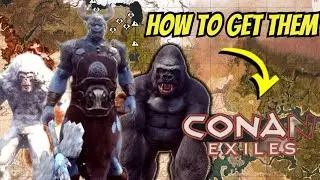 How to tame Frost Giant, Yeti and Silverback Gorilla in Conan Exiles - 2025