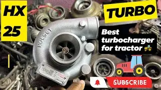 hx25 turbocharger installation ट्रैक्टर / hx25 turbocharger review / and buying online