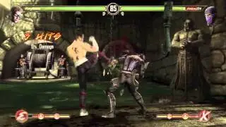 Mortal Kombat 9 (2011) online matches vs Pittyfulme part 4