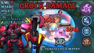 ILMU MAKRO/MIKRO GROCK DAMAGE SAVAGE!!