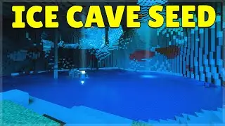 This Minecraft Seed Comes With a Frozen Ice Cave Biome (RTX ON)
