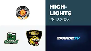 28.12.2025 - Highlights - Erding Gladiators vs. onesto Tigers Bayreuth