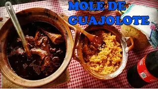 MOLE DE GUAJOLOTE EN  PAPANTLA VERACRUZ