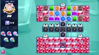 Candy Crush Saga LEVEL 166 | NO BOOSTERS (new version*)✔️
