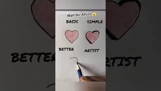 How to draw a Heart &hearts;️🤔😱 #shorts #easydrawing #drawingtime