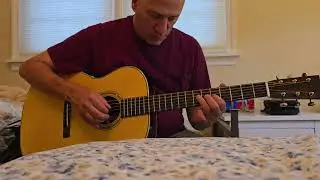 Spoon Phillips DADGAD Tone Test - Dick Boak OM