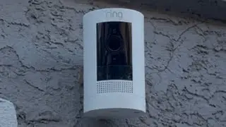 How to reconnect a Ring outdoor camera to WiFi. 