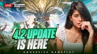 4.2 UPDATE IS HERE IN BGMI SOLO VS SQUAD🔥 #bgmi #bgmilive #shortfeed  #shortslive