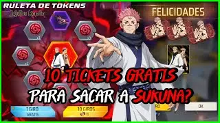C&oacute;mo RECLAMAR 10 TICKETS de SUKUNA GRATIS y cu&aacute;ntos DIAMANTES se gastan en la RULETA FF LATAM