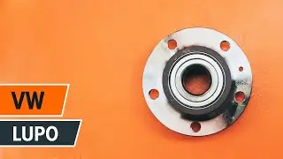 Como trocar rolamento da roda traseira VW LUPO TUTORIAL | AUTODOC