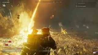 The Expendables in Helldivers with yummster, warden, maxi