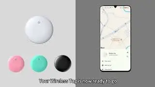 How to use Google android find my device wireless tag?