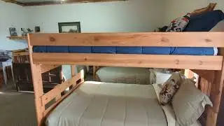 Sparrow Creek Ranch Onsite Lodging:  Bunk House (next to Main Log Cabin) walkthrough