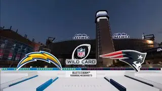 NFL Playoffs -Madden NFL 26 - Los Angeles Chargers vs New England Patriots - 2026 Wildcard Round Sim
