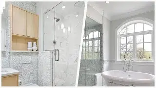 75 White Porcelain Tile Bathroom Design Ideas You'll Love 🌈