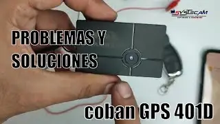 GPS 401D coban | problemas y soluciones configurando gps tracker | no responde sms