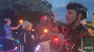 B-Day celebration by Neon Bike riders Toronto... can't wait for October 2022.
