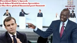 Kenyan President Ruto&lsquo;s Speech Left Other World Leaders Speechless @ World Leaders Summit In France