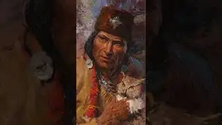 The Indian Painter! #shortsfeed #youtubeshorts #history #art #artist #painting #america