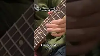 B.B. King Lick 1 from Lucille | TAB + Theory Tips &rarr; Link in bio &rarr; Lick Drop Plus #blueslicks