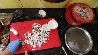 Coconut cutting Trick with Knife🥥 for Chutney, Gravy & More Cooking| Smart Kitchen Hacks & Method