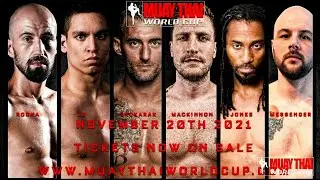 Muay Thai World Cup 3:  Bout #6 - McDermott vs Quigg