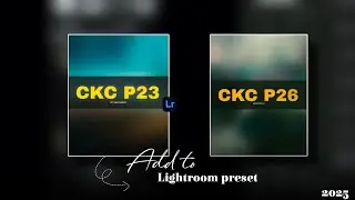 How To Add My Lightroom Presets #Lightroom​ #Ashwin Babu #editing​