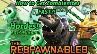 *HOW TO GET ZOMBIENITES FAST EVEN NERFED POINTS*?!!  [The RESPAWNABLES GAMEPLAY] Tips And Advice!