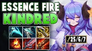 1v9 Your Kindred Games Easily With This Essence Fire Build! (Ignite Jg Kindred) - League Of Legends