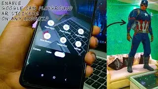 How To Enable Google Camera Playground Feature | AR Stcikers On Any Andriod !!! | [हिंदी]