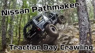 One Ton Nissan Pathmaker Traction Day Extreme Rock Crawling - S7E19
