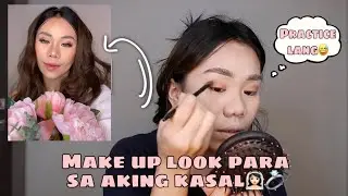 MY WEDDING TRIAL MAKE-UP&hearts;️|SIMPLENG FRESH LOOK LANG&hearts;️|Ritch Jordan VLOG🇵🇭🇬🇧