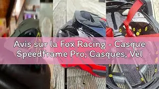 Avis sur la Fox Racing - Casque Speedframe Pro, Casques, V&eacute;lo de Montagne