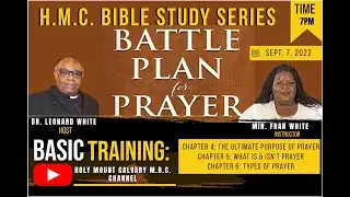 HMC Bible Study Series: Basic Training (Part 1)