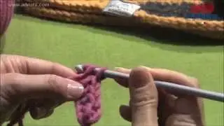 Adriafil tutorial: maglia bassa/double crochet/maille serr&eacute;e/Feste Masche
