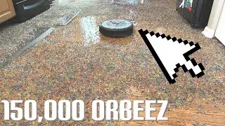150,000 Orbeez VS iRobot Roomba 🤨 Sadly it failed 😞