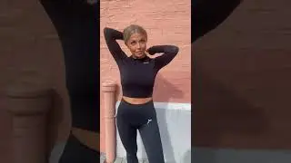 Cropped gym top - Ocean Crop Long Sleeve