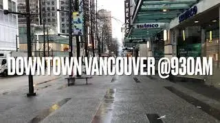WHAT A MESS! | Paint all over the pavement | Downtown Vancouver