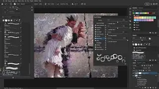 PHOTOSHOP - Lesson 13 - Brushes, Colors, Patterns, Pencil, Spray, Artistic Brush, Smudge, Eraser