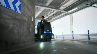Gadlee GT260 Ride-On Scrubber