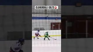 Cloverdale colts 🚨 #minorhockey #cellyentertainment #cloverdalecolts #goal #hockey #shorts