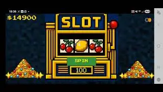 ​🎰 PixelSpin Game App Demo! Fully free lightweight Retro Slot Machine! 🍒🍋7️⃣