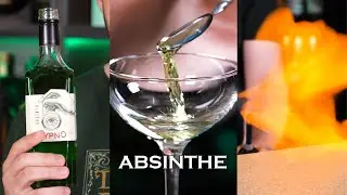 Absinthe 🐍 How to use absinthe in cocktails #shorts