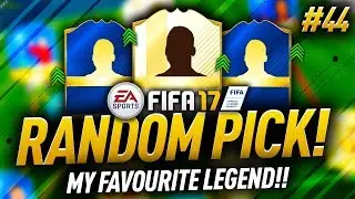 MY FAVOURITE LEGEND!! The Random Pick #44 - FIFA 17 Ultimate Team
